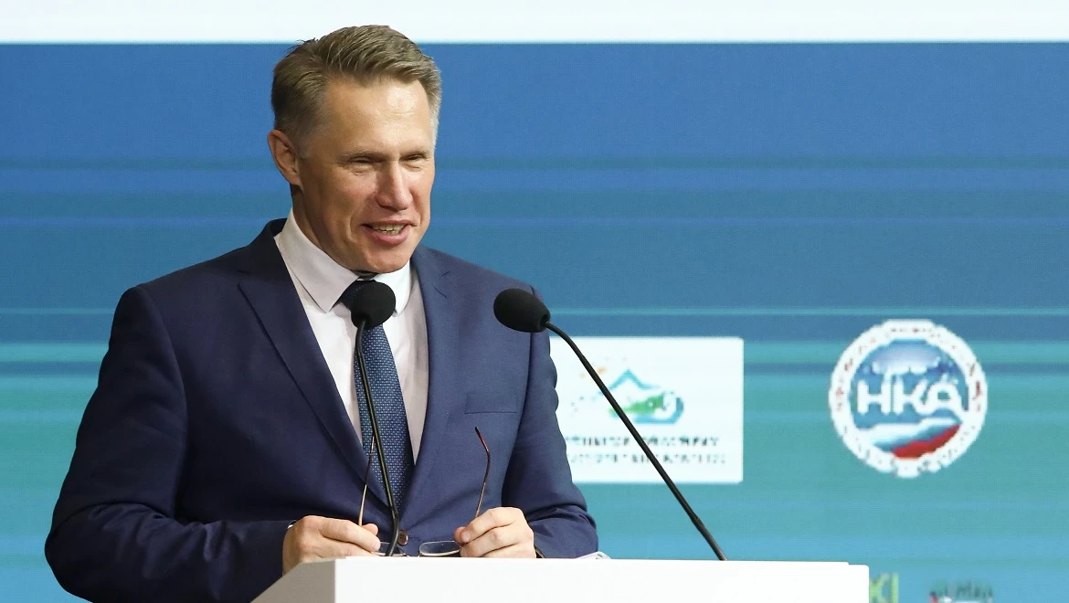 Mikhail Murashko at the Exposition: "Health resort treatment helps to develop a culture of commitment to health"