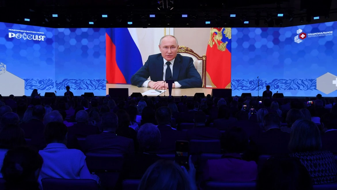 Vladimir Putin addressed the participants of the medical congress