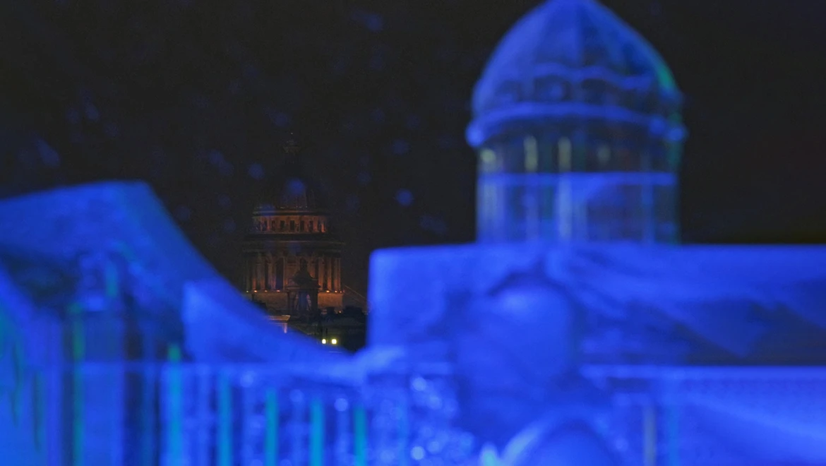 Ice sculpture festival of the RUSSIA EXPO will continue in St. Petersburg