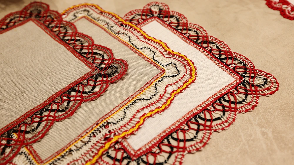 Mikhaylovskoye lace awaits visitors at the Department Store of the National Centre RUSSIA