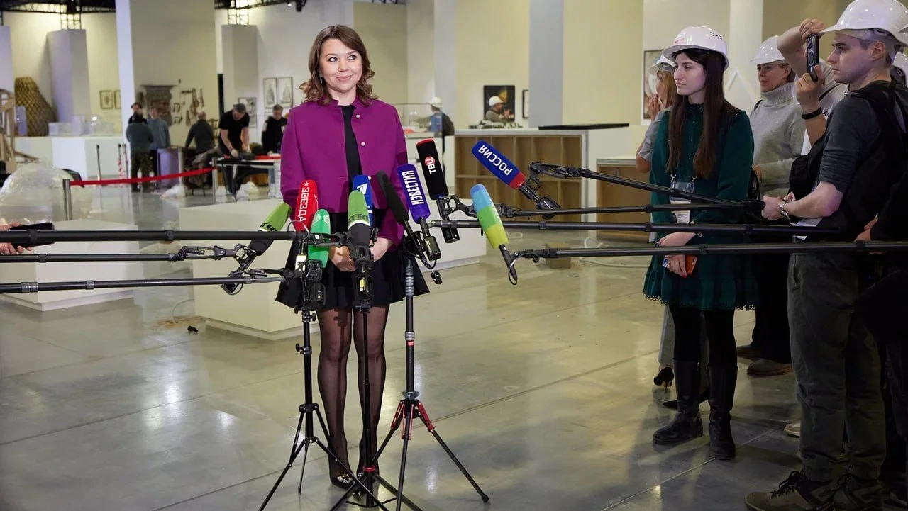 Natalia Virtuozova presented the concept of new projects of the National Centre RUSSIA
