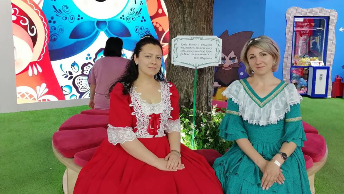 Presentation of the I.S. Turgenev Spasskoye-Lutovinovo Museum-Reserve was held for the guests of the RUSSIA EXPO