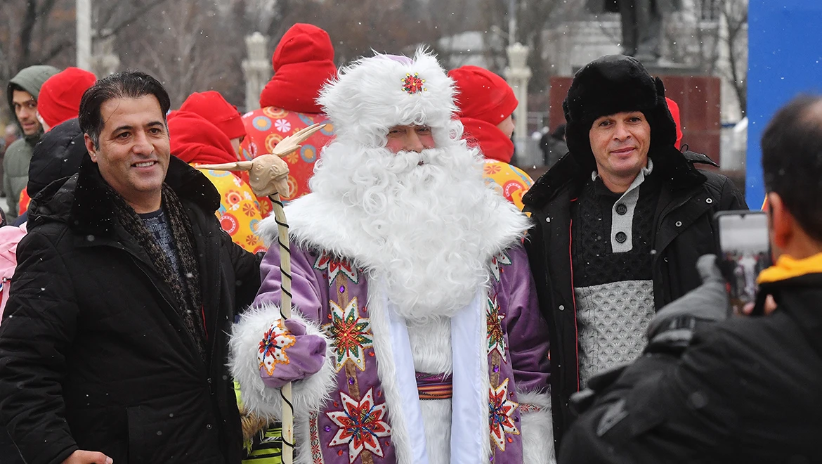 ol Babai — Udmurt Ded Moroz celebrated his day at the RUSSIA EXPO