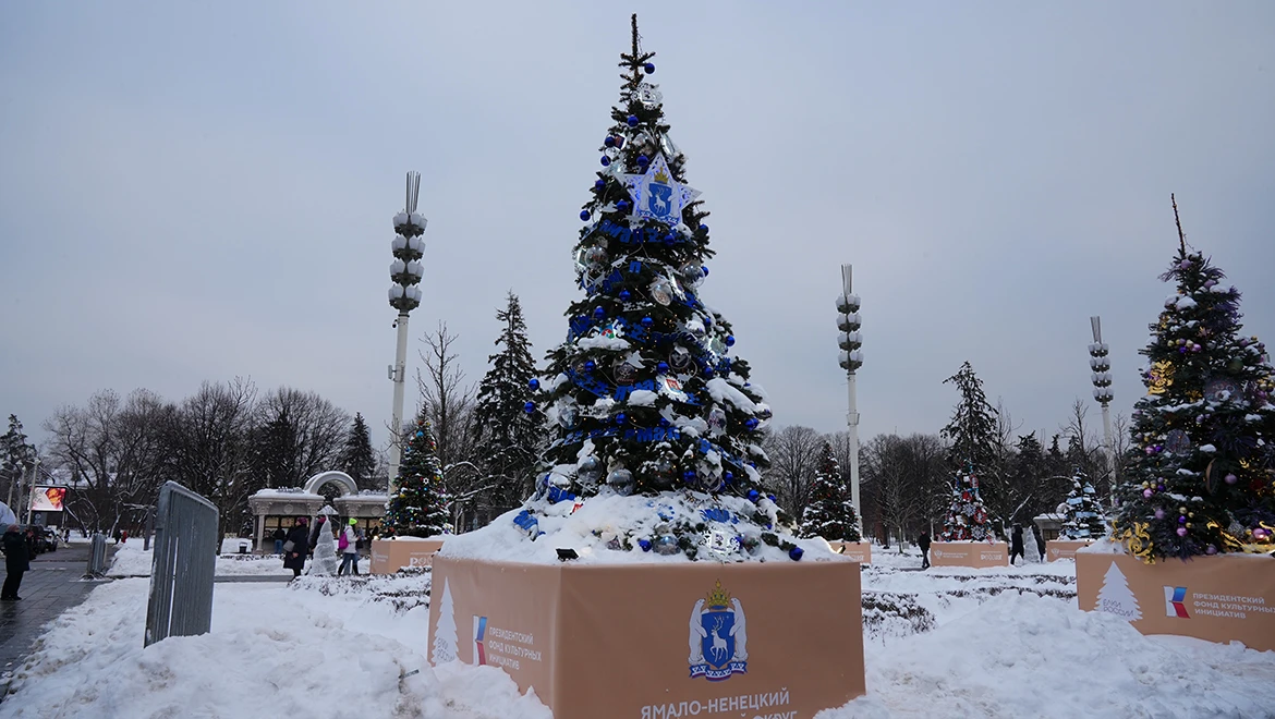 Christmas tree of the Yamalo-Nenets Area: the reindeer as the basis of the universe