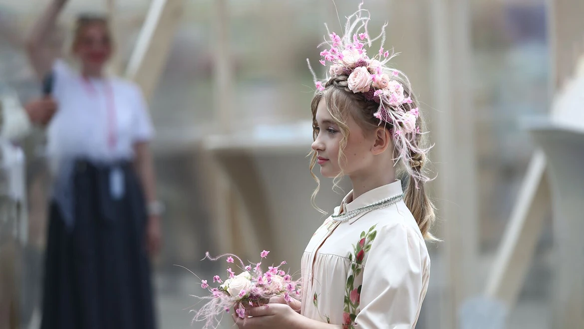 The "Future in Flowers" festival has started at the RUSSIA EXPO