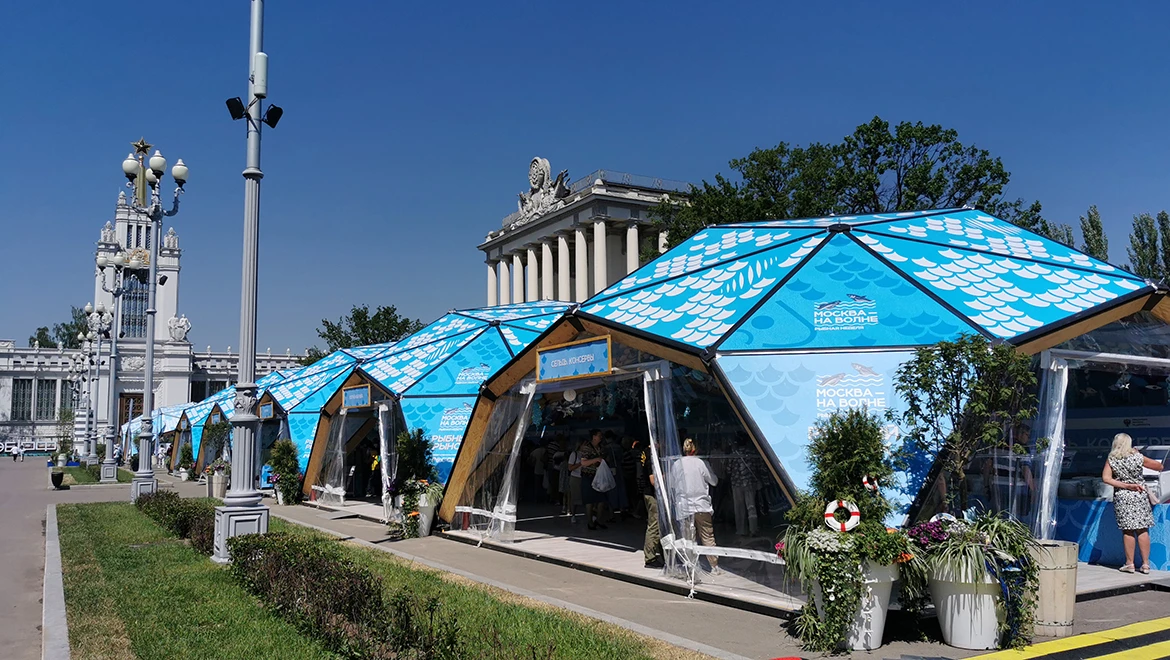 Sea delicacies, art objects and masterclasses: why it is worth visiting the fish market of the RUSSIA EXPO