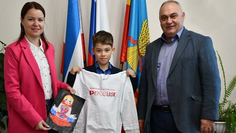 The winner of the RUSSIA EXPO mascot contest was awarded in Crimea