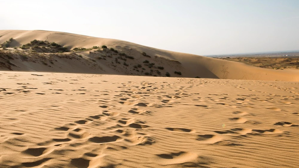 The highest sand dune in Eurasia: the Republic of Dagestan’s sandy treasure