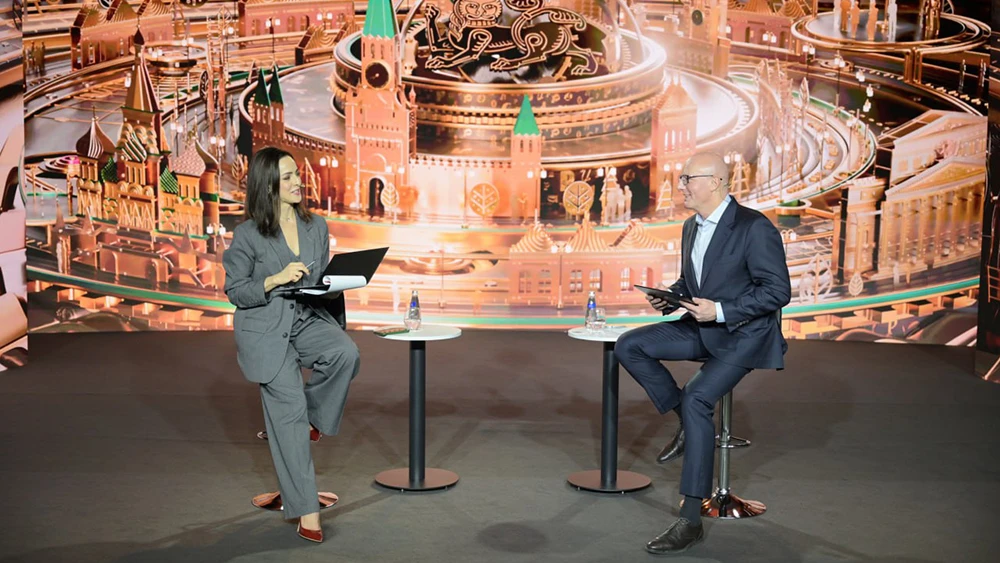An open dialogue with Dmitry Chernyshenko took place at the National Centre RUSSIA