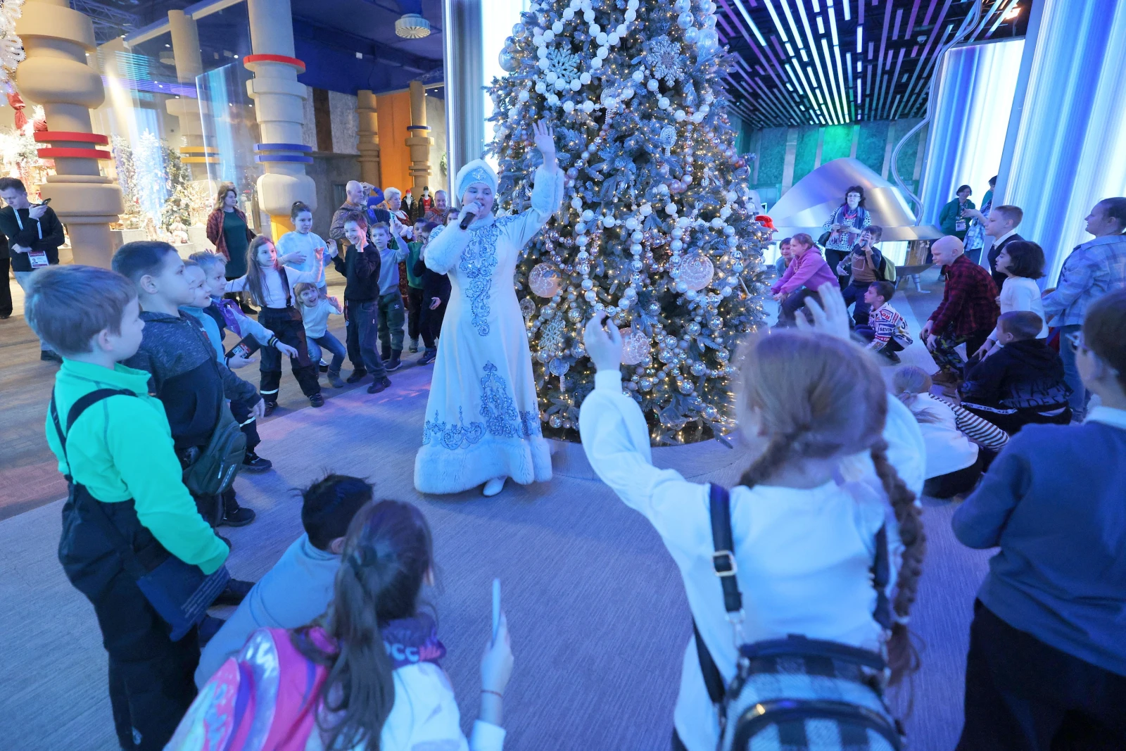 "New Year in Vyatka": the first region hosted an event at the National Centre RUSSIA