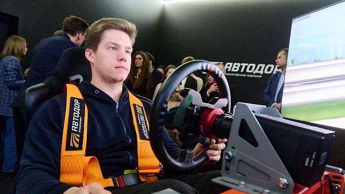 Russian Highways State Company has created a unique simulator of virtual driving on the MFZ
