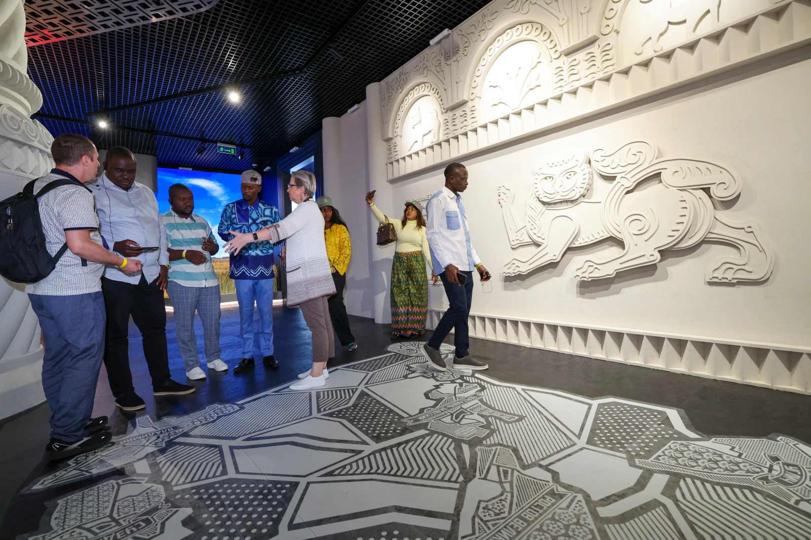Tour for journalists from the African countries