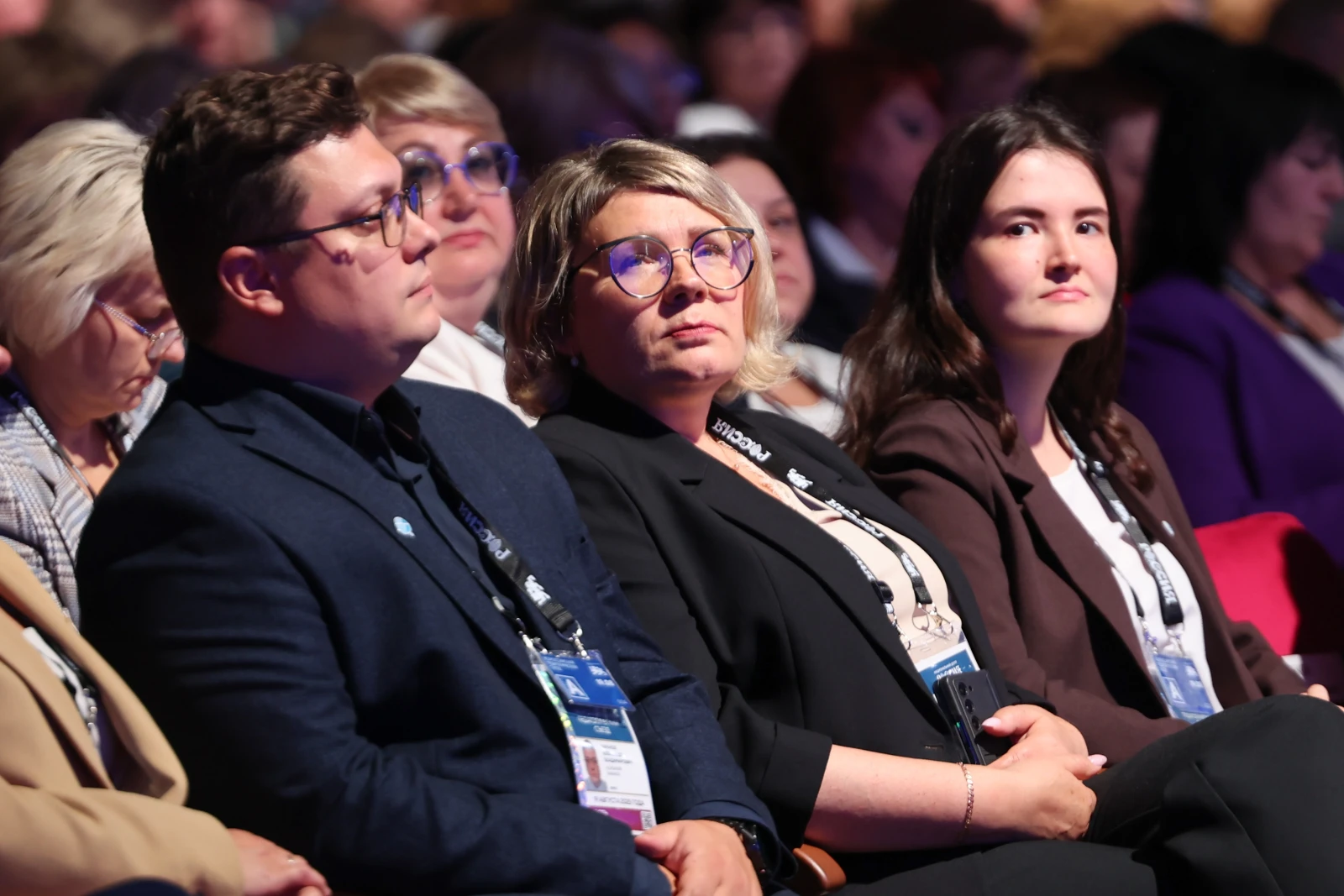 All-Russian Pedagogical Congress with the participation of Presidential Aide A. Fursenko and Minister of Education S. Kravtsov