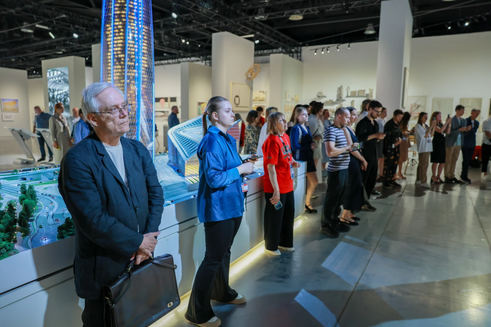 Closing ceremony of the architectural exhibition 
