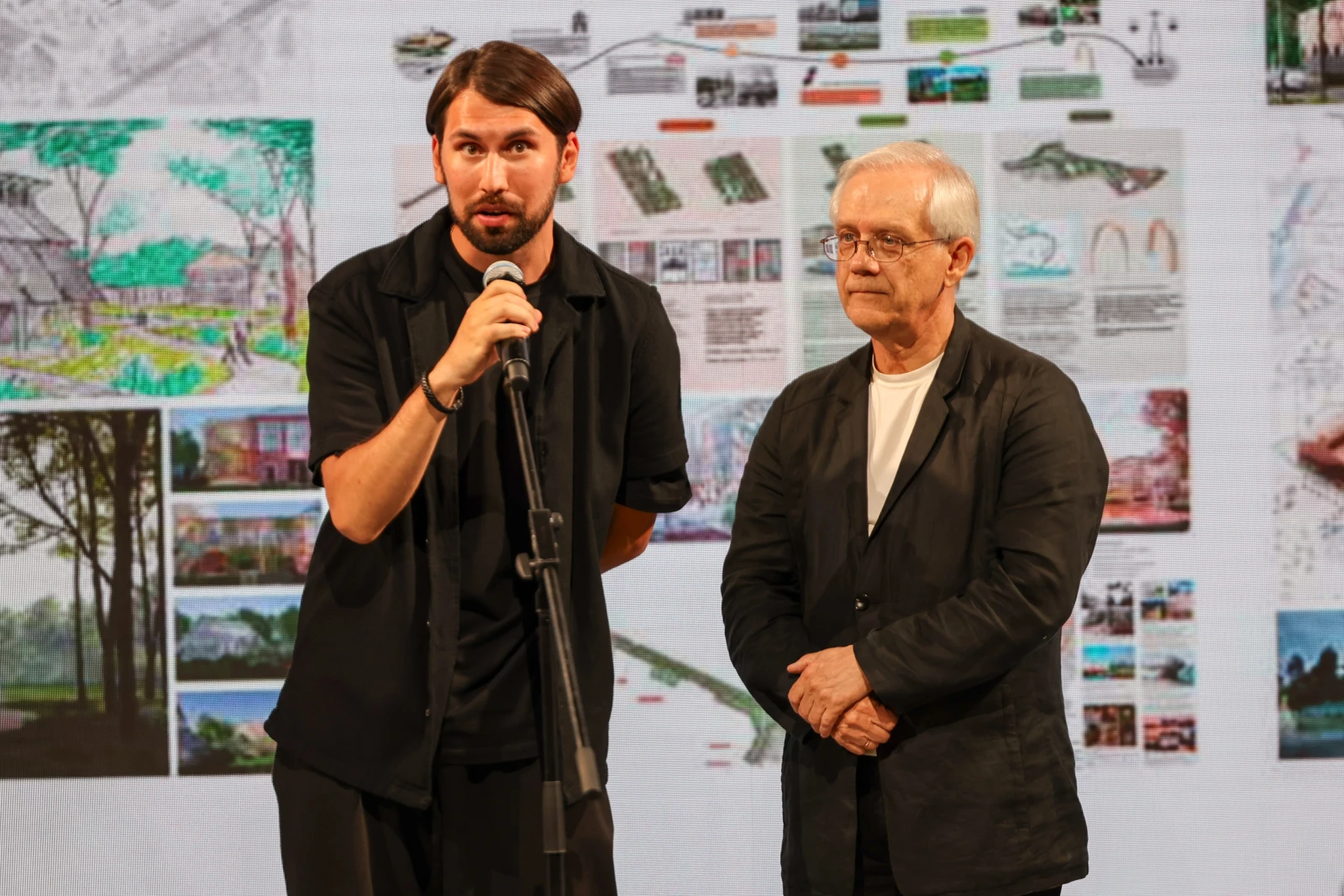 Closing ceremony of the architectural exhibition 