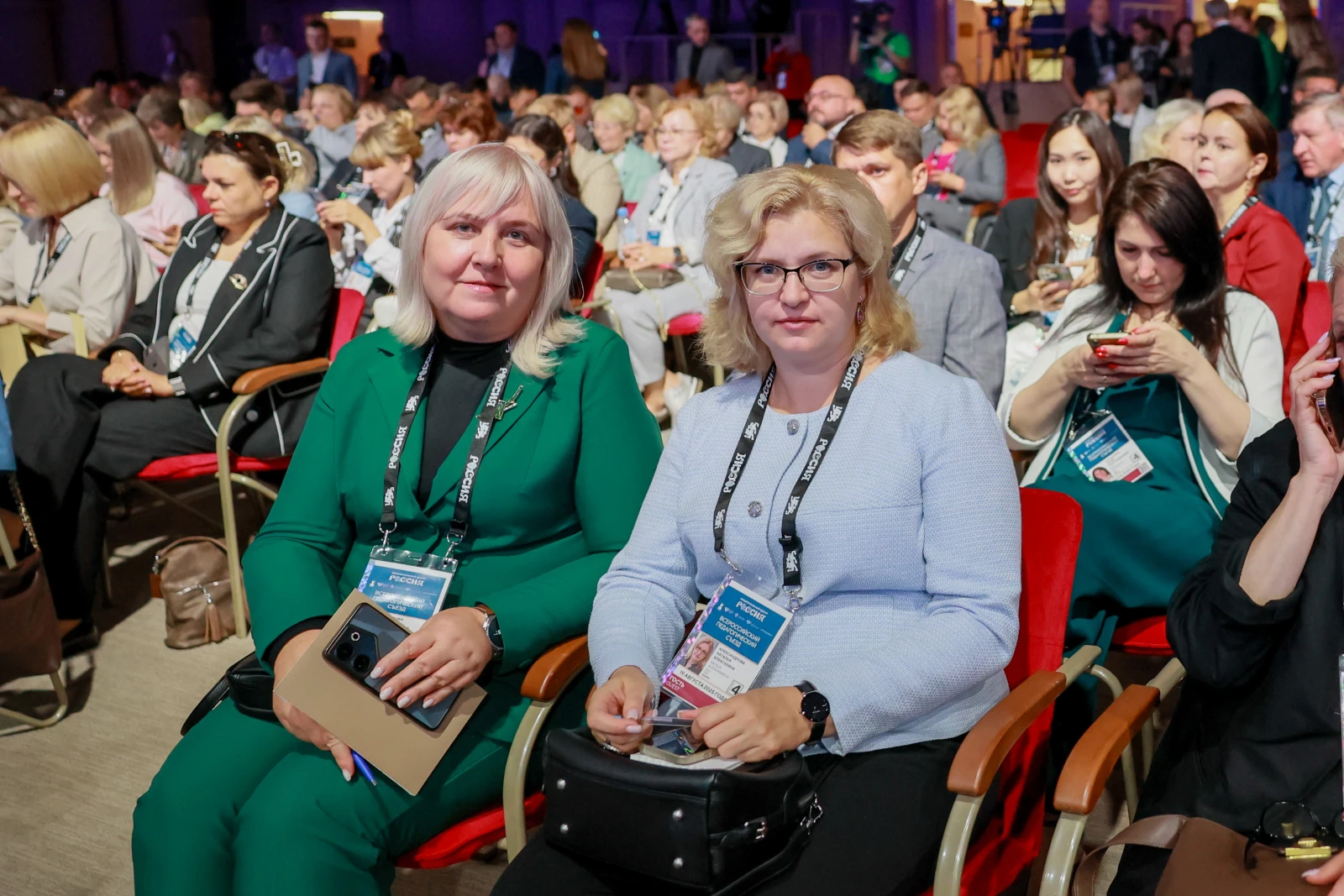 All-Russian Pedagogical Congress with the participation of Presidential Aide A. Fursenko and Minister of Education S. Kravtsov