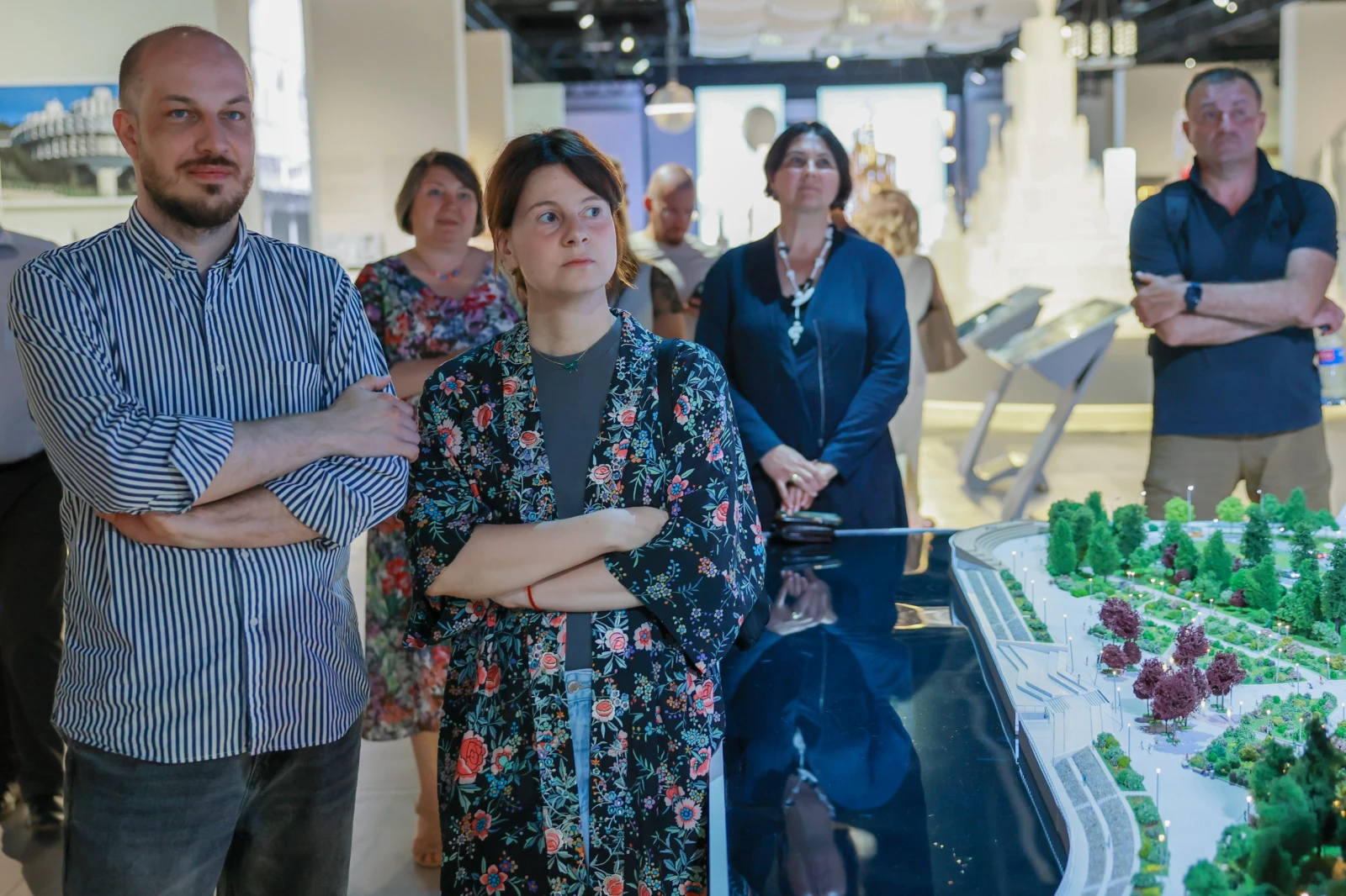 Closing ceremony of the architectural exhibition 