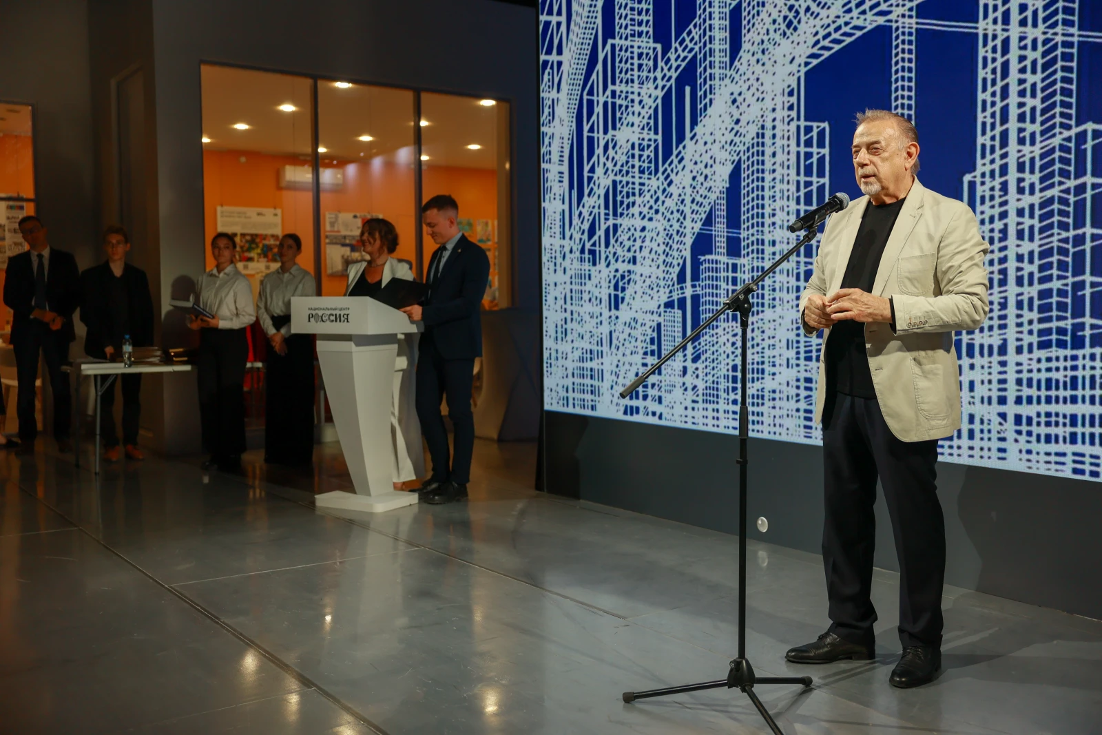 Closing ceremony of the architectural exhibition 