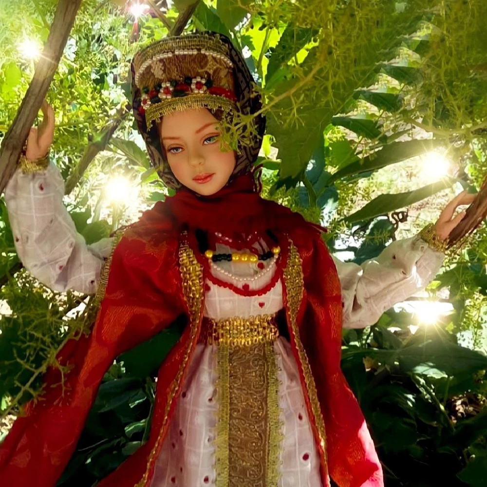 Designer’s handmade interior doll