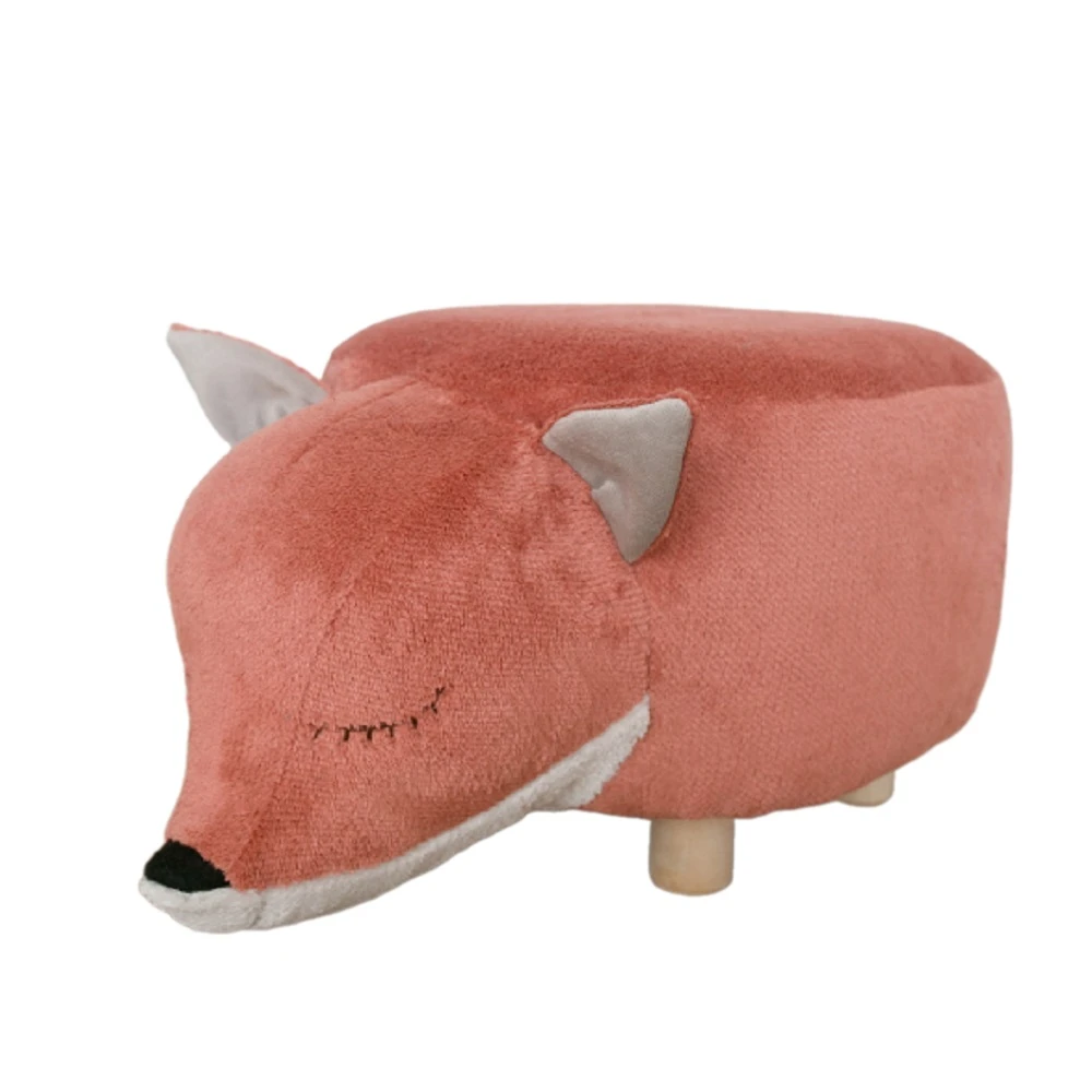 Handmade animal-shaped pouffes